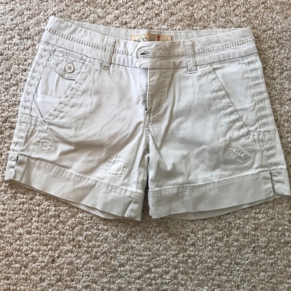 BKE Denim brand khaki shorts, size 28