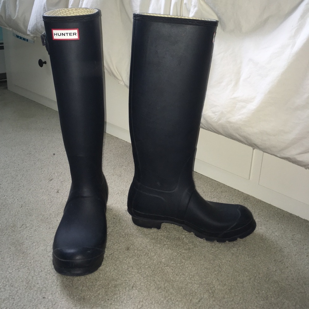 Hunter rain boots