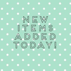 New items added today!