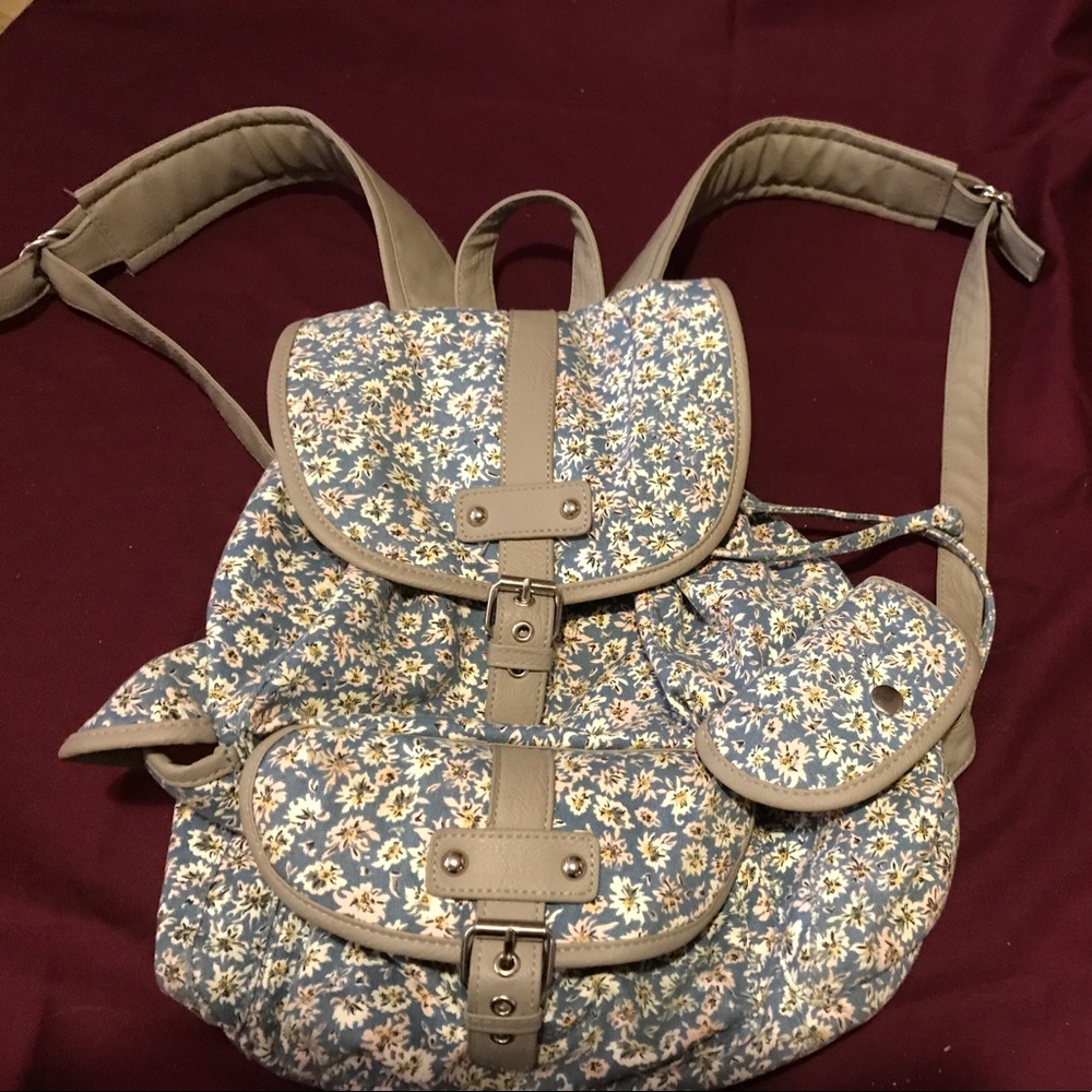 Gently Used Candies Floral Backpack
