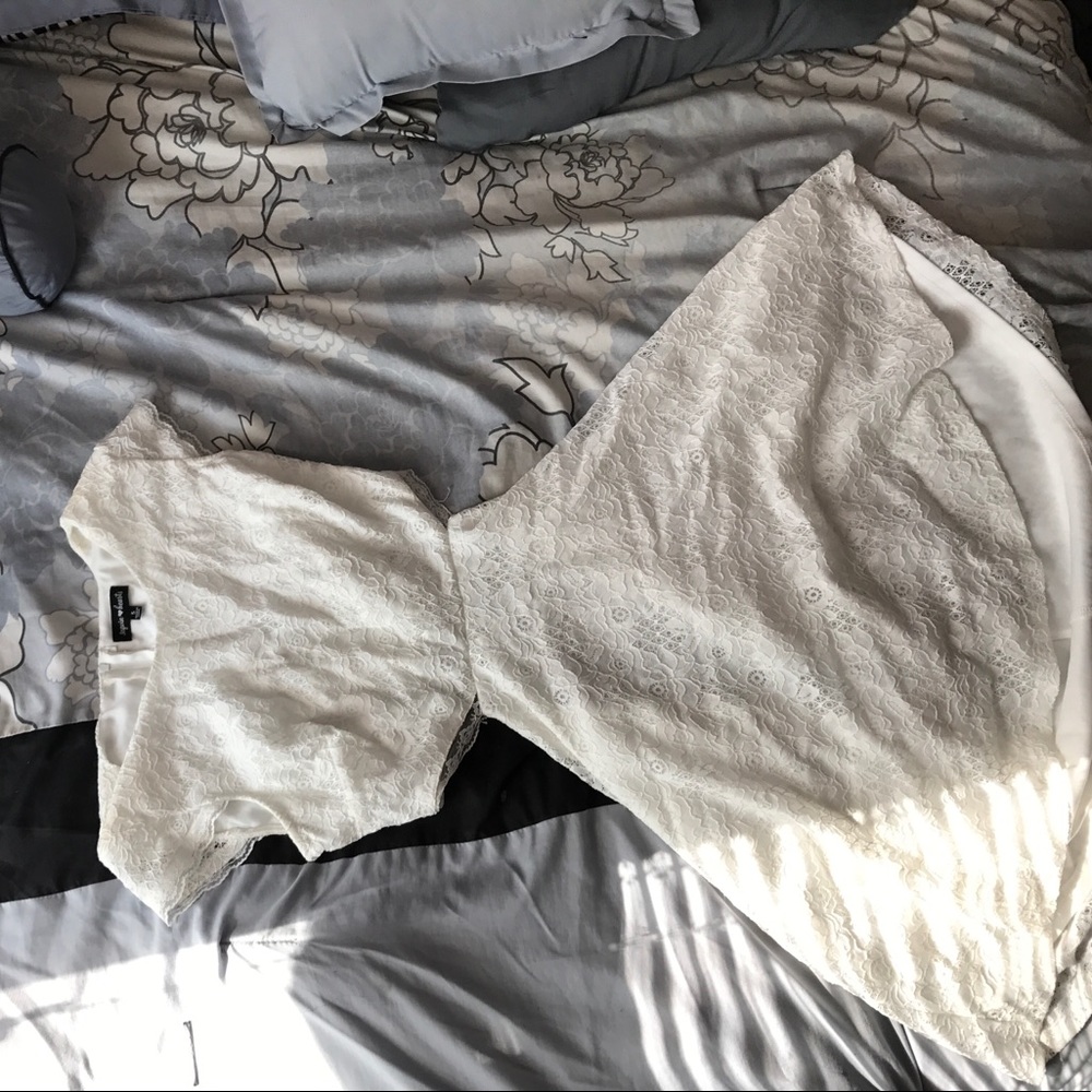 Casual White Dress