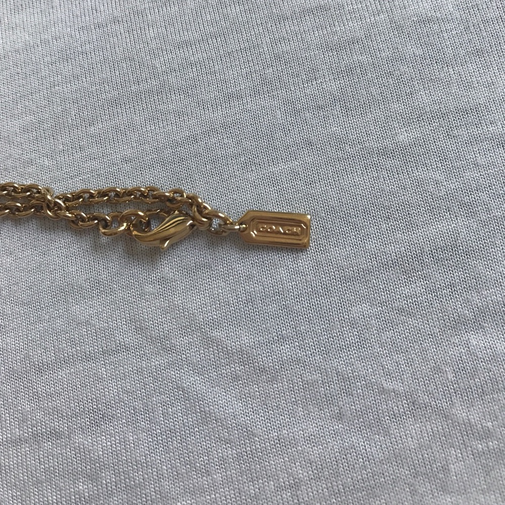 Coach heart necklace - Picture 2 of 4