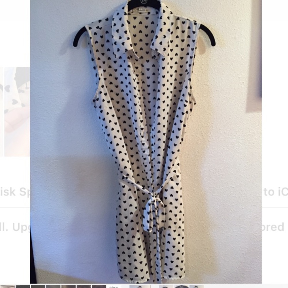 Forever 21 heart dress