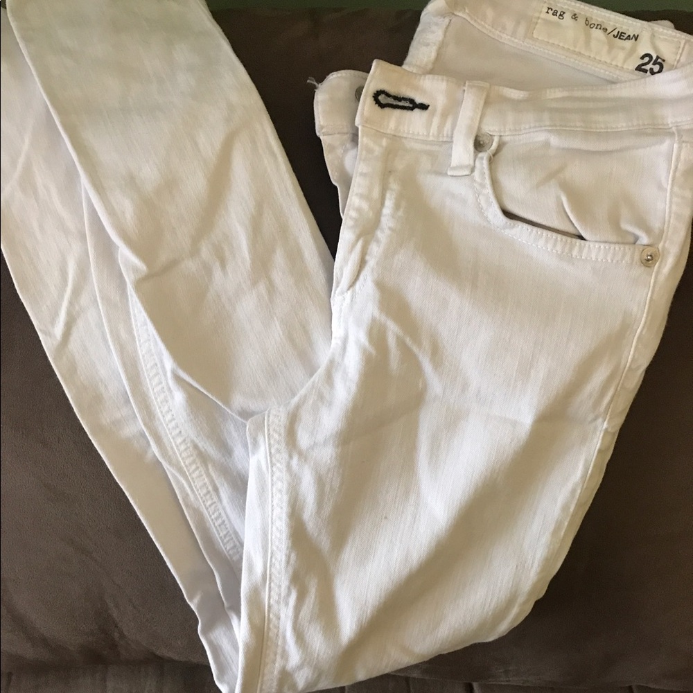White jeans