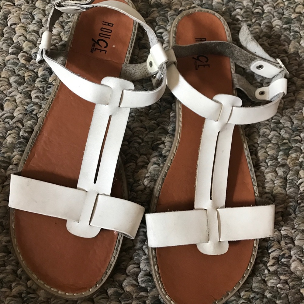 White and Brown Flats