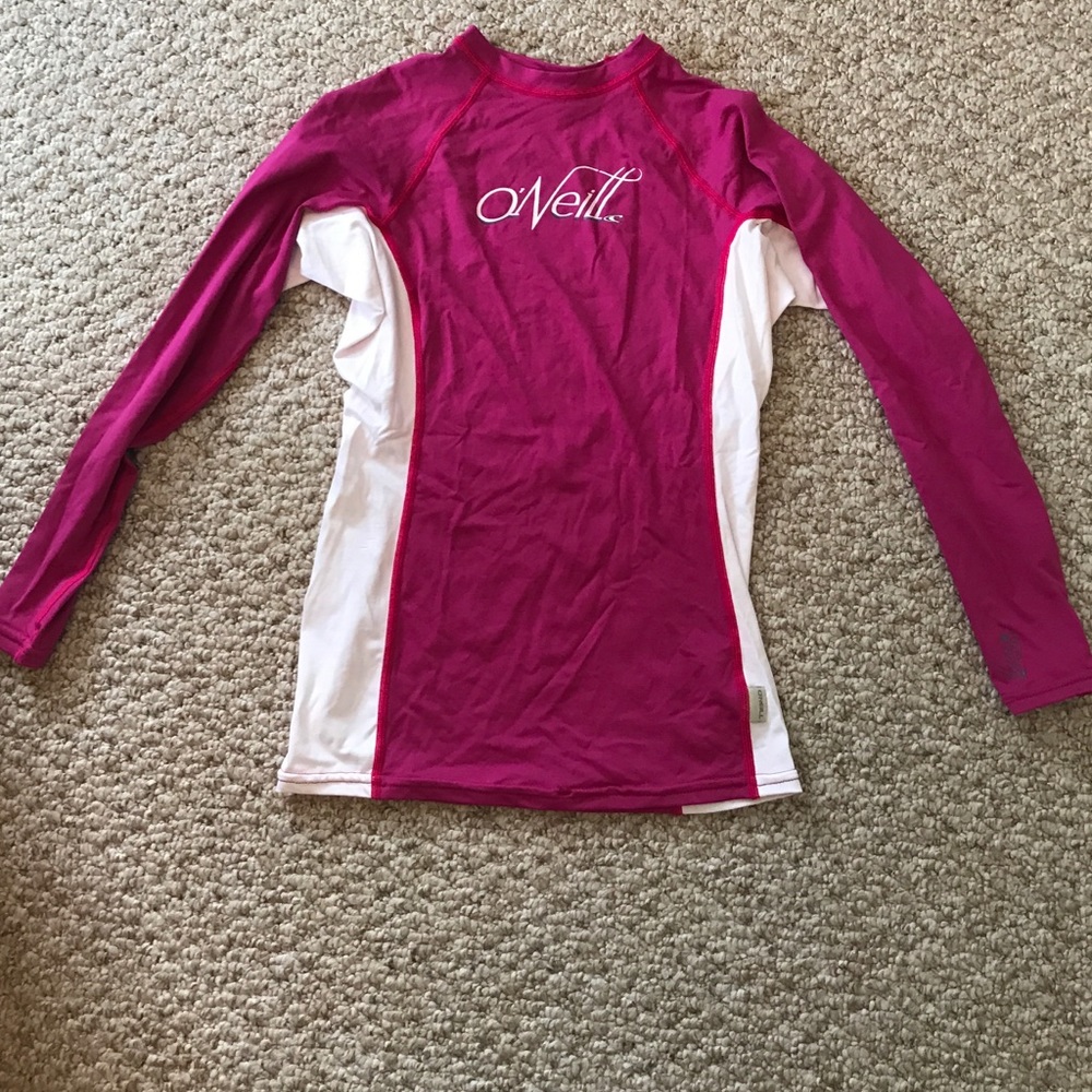 O'Neill women's long sleeve rash guard, SPF 50
