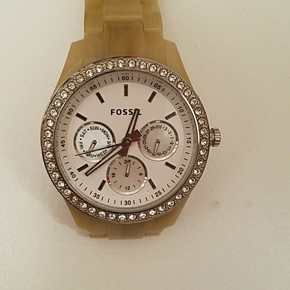 Horn fossil watch - Picture 3 of 4