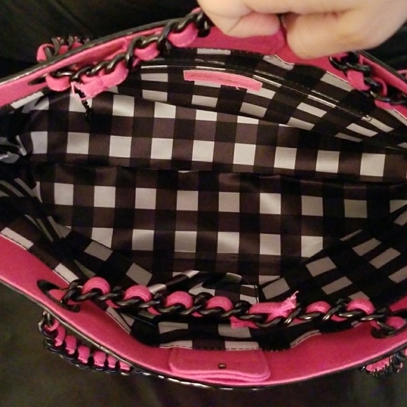 Betsey Johnson Sweet/Vicious large tote - Picture 4 of 8