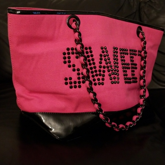 Betsey Johnson Sweet/Vicious large tote - Picture 5 of 8
