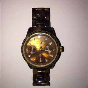 Tortoise Michael Kors Jet Set Watch