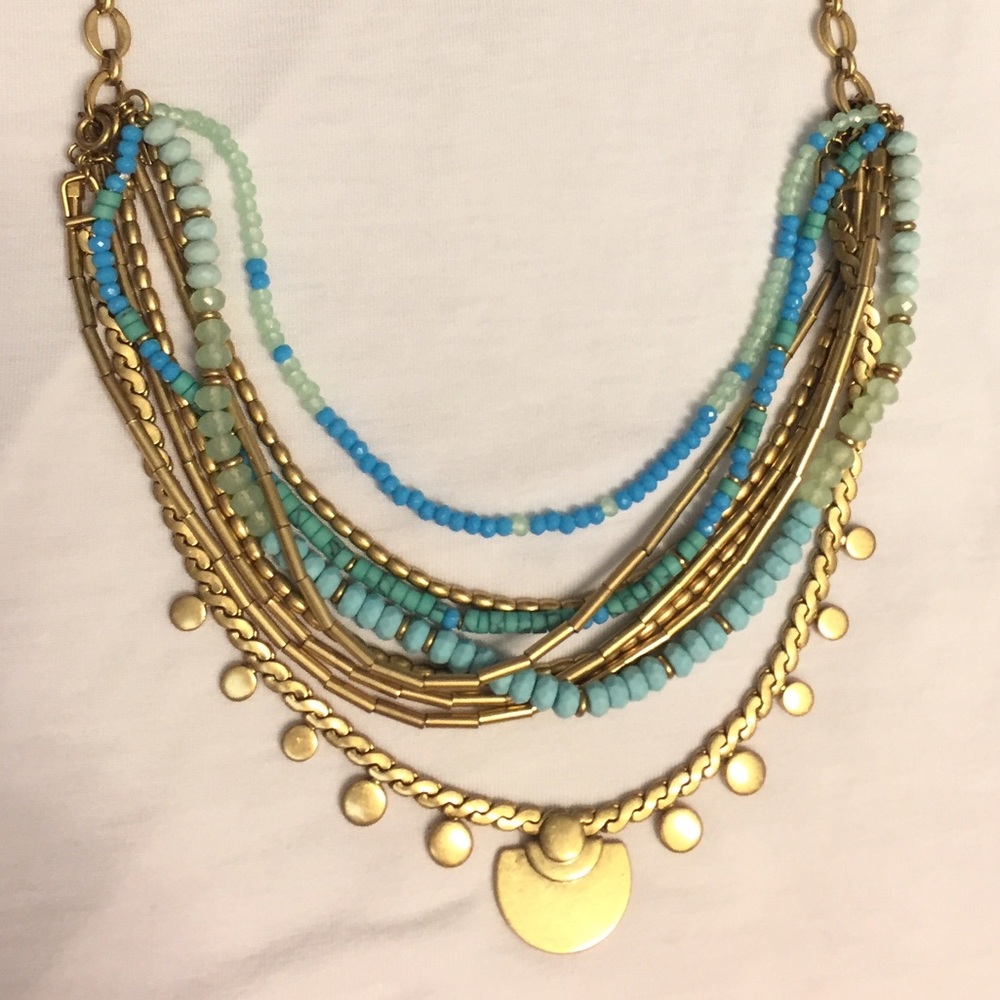 Stella & Dot Isa Disc Necklace