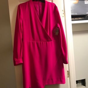 Hot pink cremieux dress