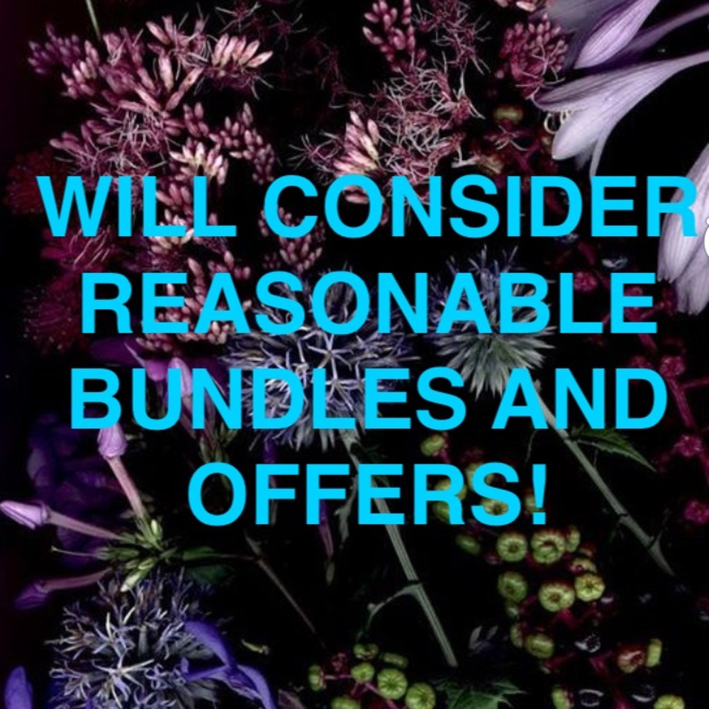 Bundles and offers may be accepted!