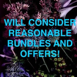 Bundles and offers may be accepted!