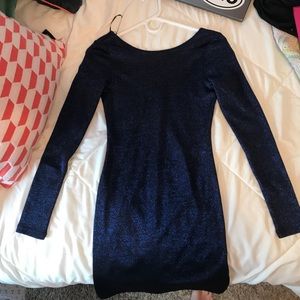 Purple long sleeve dress!