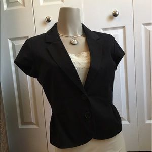 👠 CUTE Black Express Blazer Jacket work Casual