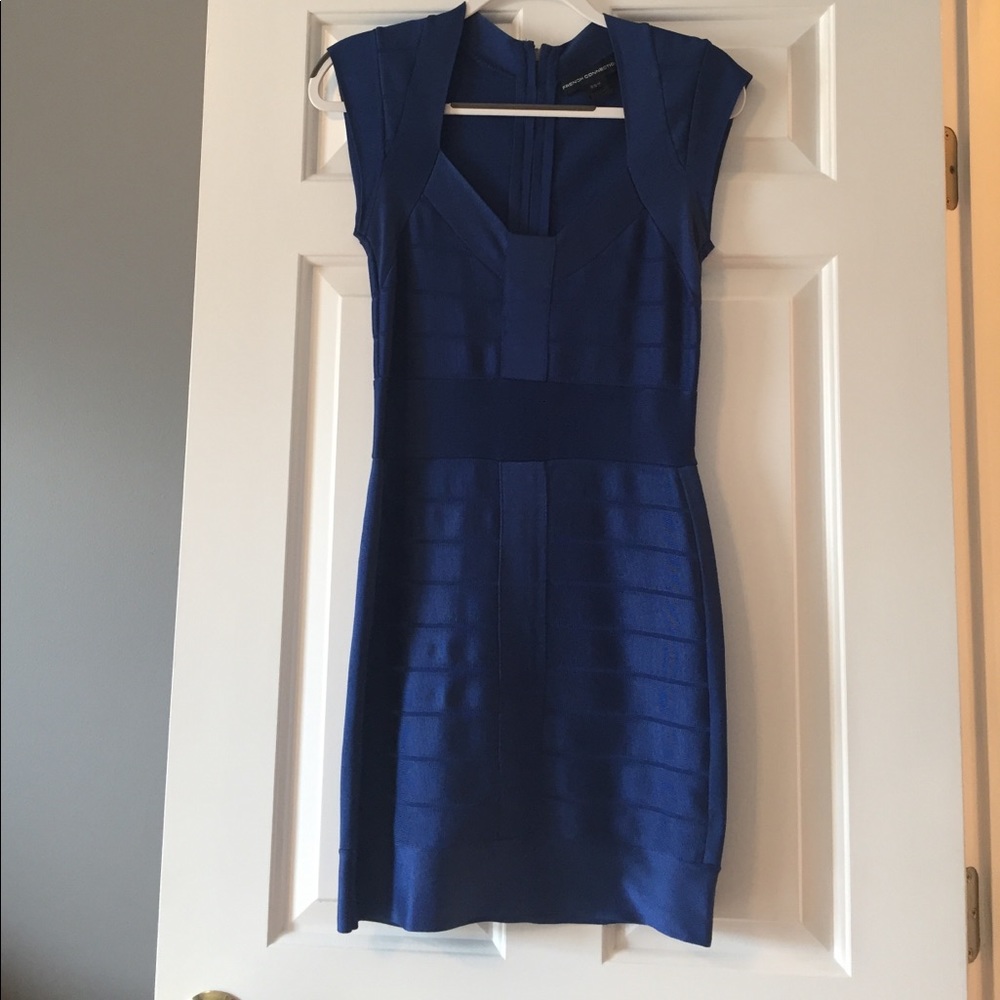 French Connection Cobalt Blue Dress