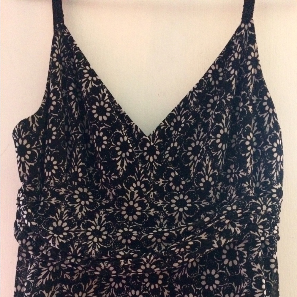 Black and white Donna Morgan dress