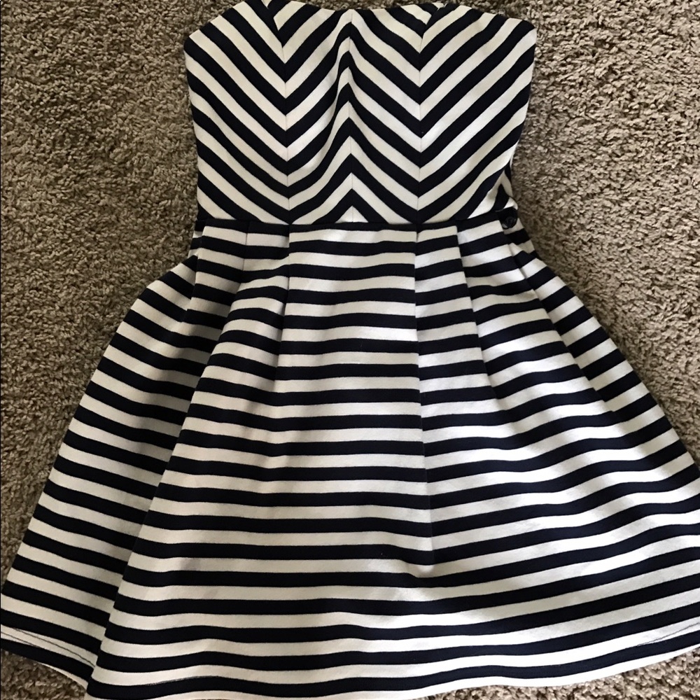 Navy & White Sailor Dress