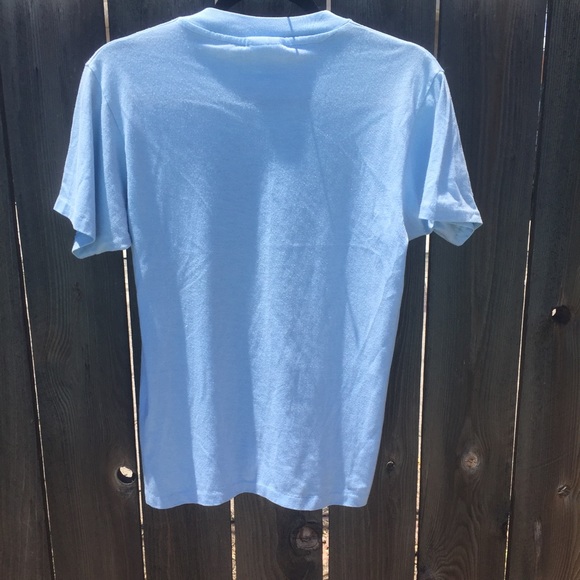 VTG 1986 TOTAH NEW MEXICO BLUE T-SHIRT SZ M - Picture 3 of 5