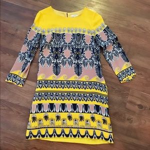J.Crew Jules Dress in Scroll print size 0