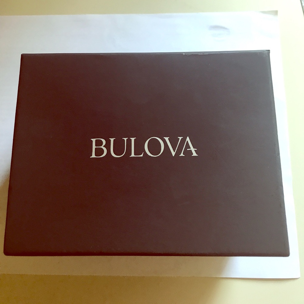 Bulova watch and bracelet set