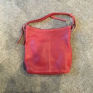Coach vintage legacy shoulder duffel bag.