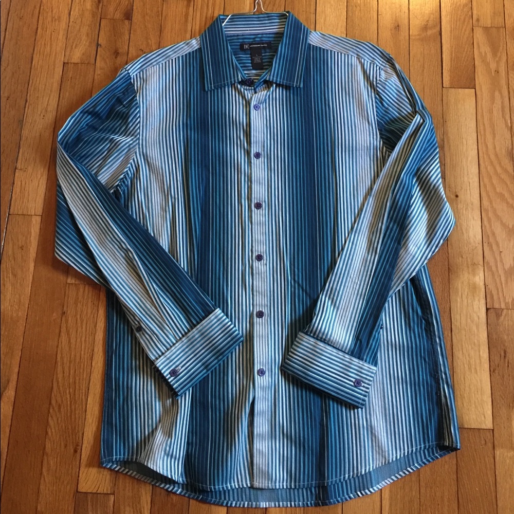Men's Inc button down dress shirt size large