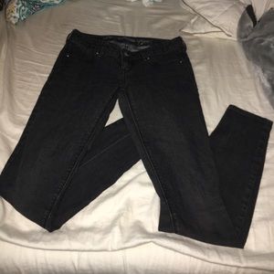 Dark gray express jeans, stretchy material