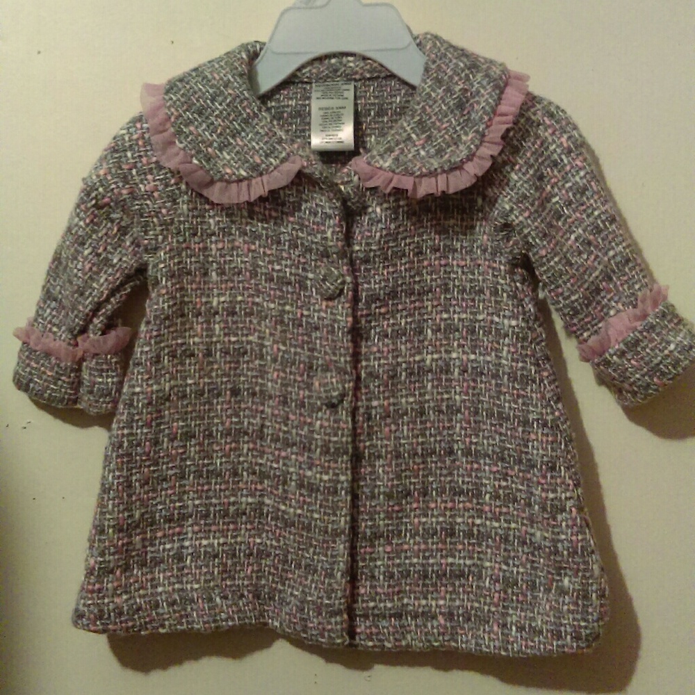 Baby Girl Twill Jacket