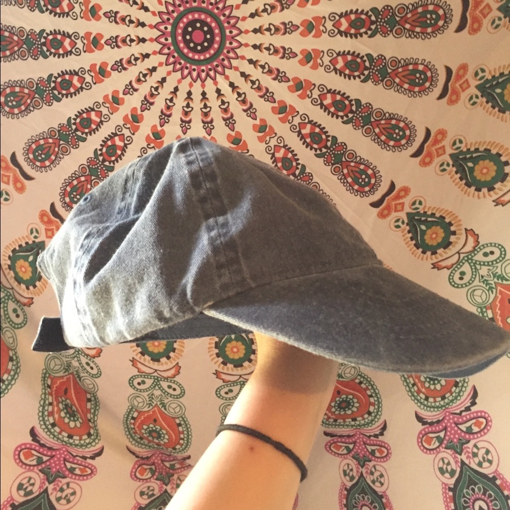Denim dad hat