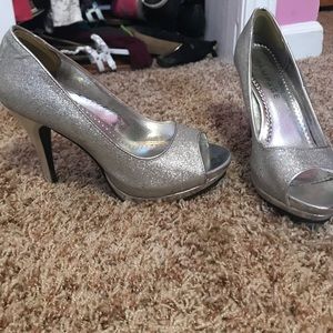 Sparkly heels