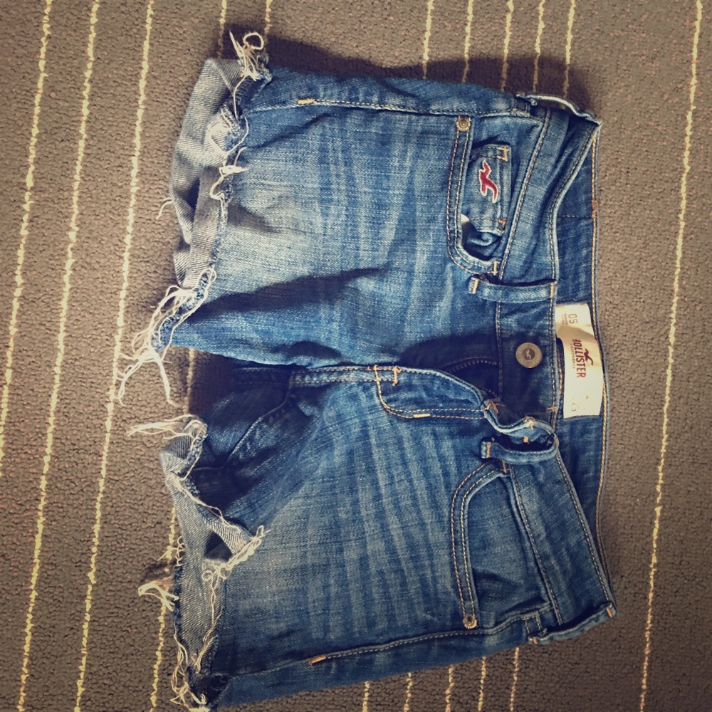 Hollister jean shorts