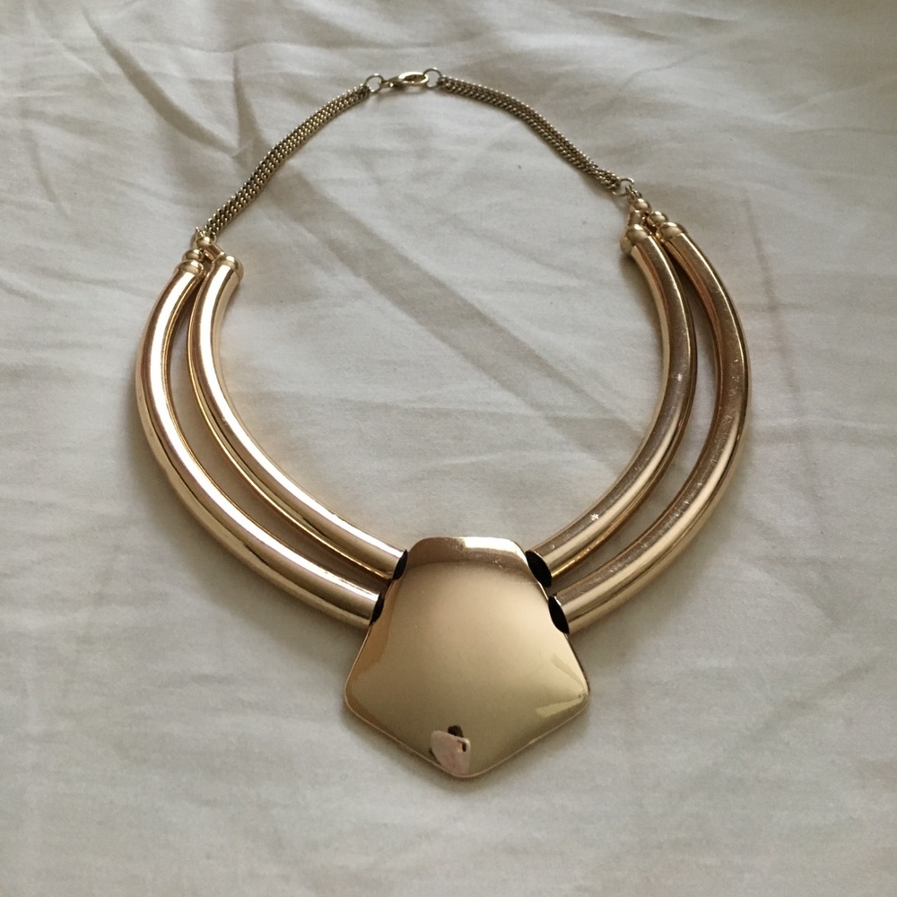 Gold Statement Necklace