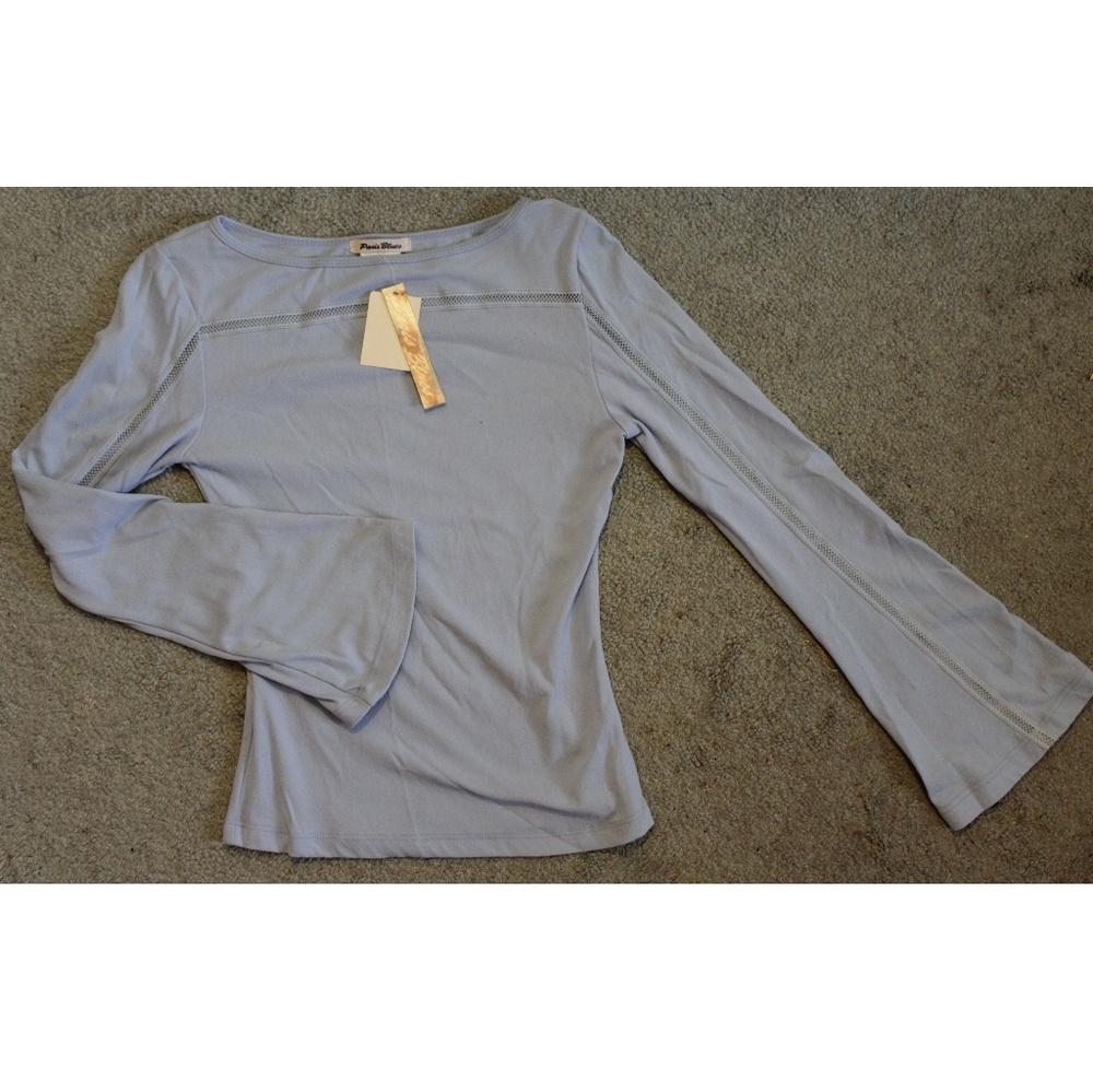 light blue Paris Blues long sleeve shirt
