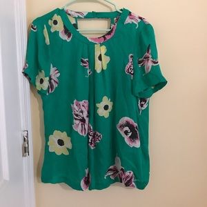 J. Crew Sheer Top Size 10 fits more like medium