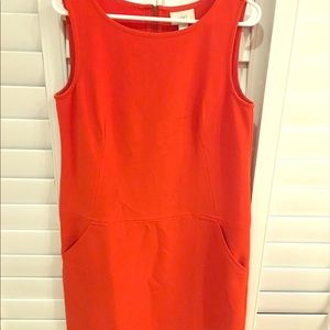 Gorgeous orange dress LOFT