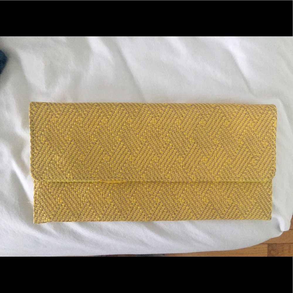 Francescas Yellow Clutch
