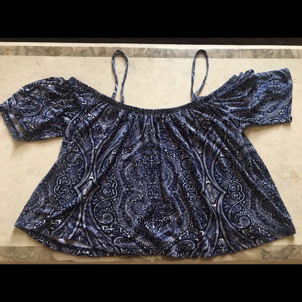 Boho crop top