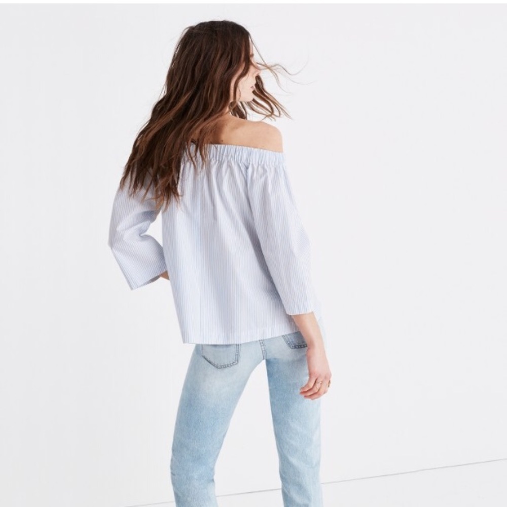BARELY WORN rare size madewell off the shoulder