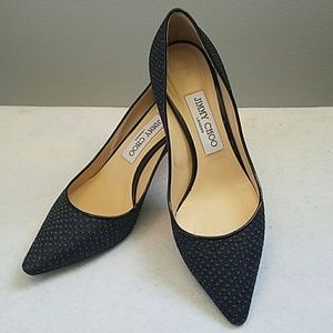 Jimmy Choo Romy Python Pumps