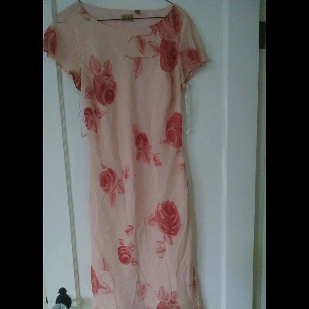 Caslon pink flower dress.