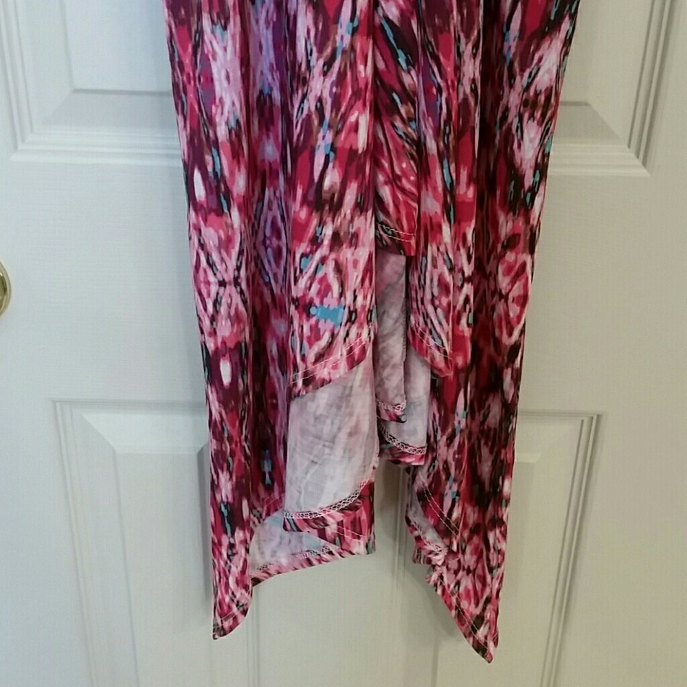 NWT Sunsets high low pool cover-up beachwear dress - Picture 6 of 8
