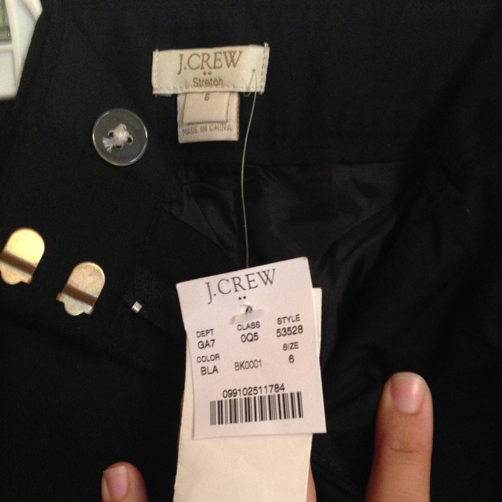 J Crew Skimmer Pant Cropped