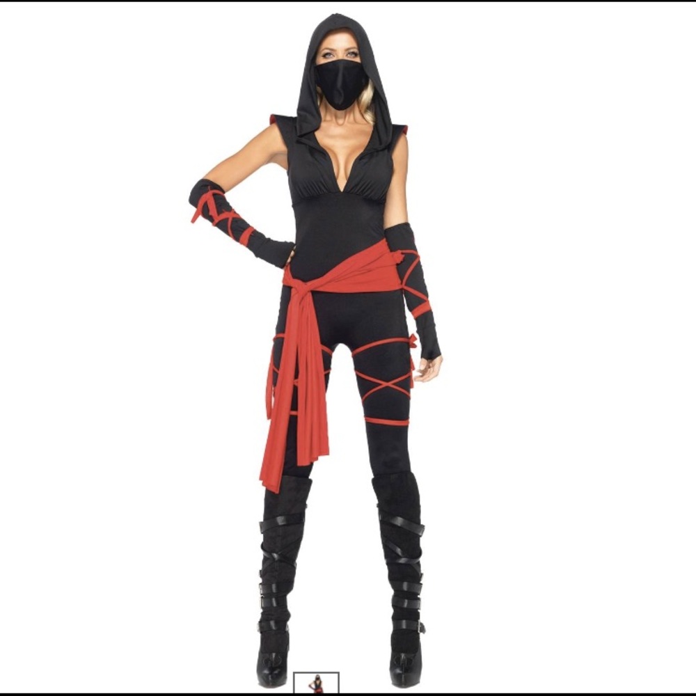 Deadly Ninja sexy halloween costume M