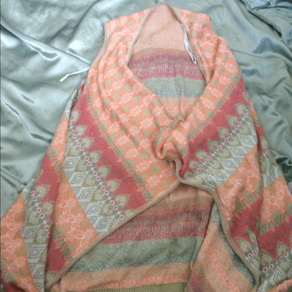 Colorful cardigan