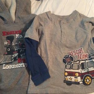 Two size 4t shirts