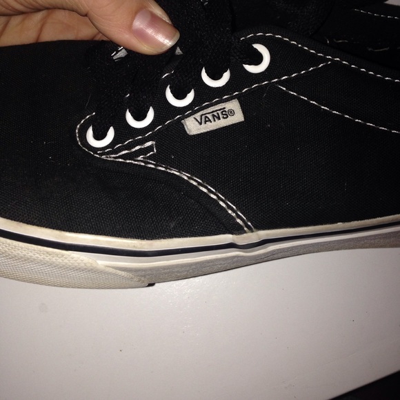 Black Vans - Picture 6 of 6