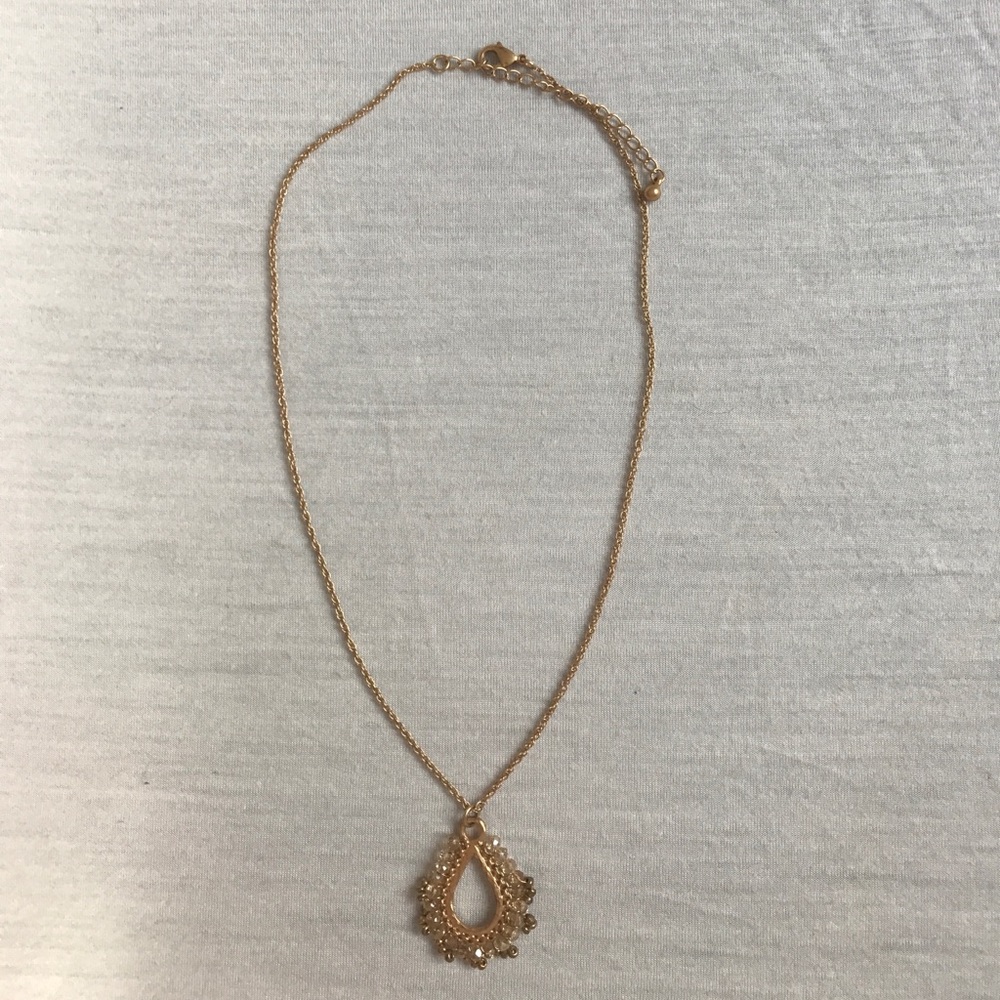 Beautiful gold necklace