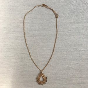 Beautiful gold necklace